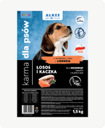 Załaduj obraz do przeglądarki Galerii, Szczeniak łosoś i kaczka szczenięta wszystkich ras 1,5kg