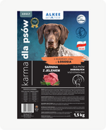 Load image into Gallery viewer, Venison with red deer for adult dogs of all breeds 1.5 kg
